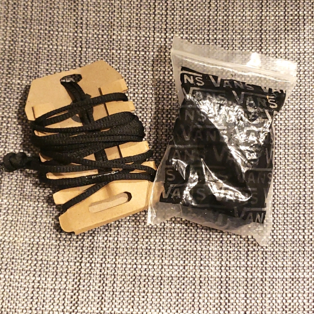 On Cloud and Vans shoe laces
